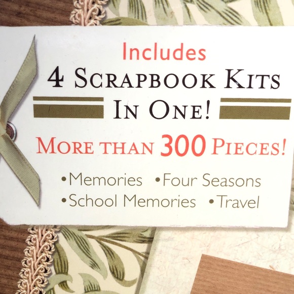 SCRAPBOOKING SIMPLE 1-2-3: Deluxe Scrapbooking Kit  12” x 12” pages. - Picture 3 of 17